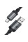 Дата кабель Acefast C20-04 USB to Type-C 3A (1.2m) - Black - фото
