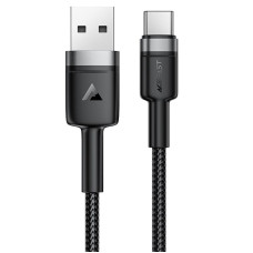 Дата кабель Acefast C22-04 USB to Type-C 60W (1.2m) - Black