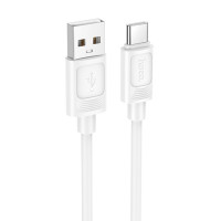 Дата кабель Hoco X122 Benefit USB to Type-C 3A (1m) - White