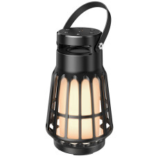 Bluetooth Колонка Hoco BS61 Wild fun outdoor campinh light - Magic black night