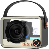 Bluetooth колонка QD05 Retro Style - Black