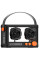 Bluetooth колонка QD03 Transparent з мікрофоном - Black - фото