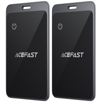 Трекер Acefast S3 Metal Card 100 mAh (2ps) - Gray