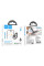 Трекер Hoco E91 Smart Tag 230 mAh - White - фото