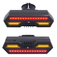 Трекер GPS велосипедный V03B Bike Tacker+Auto Tail Light 2in1 SIM (4GLTE+3GWCDMA+2GGSM) 140/2400mAh - Black