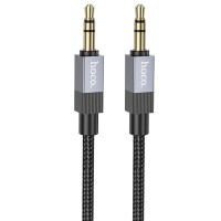 Аудіо кабель Aux Hoco UPA32 Clever (1m) - Black