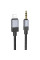 Аудіо кабель Aux Hoco UPA32A Clever digital (Lightning to AUX 3.5mm) (1m) - Black - фото