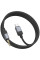 Аудіо кабель Aux Hoco UPA32B Clever digital (Type-C to AUX 3.5mm) (1m) - Black - фото