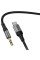 Аудіо кабель Aux Hoco UPA33B Nuevo (Type-C to AUX 3.5mm) (1.5m) - Black - фото