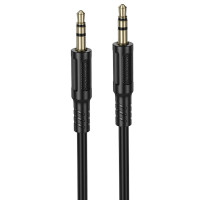 Аудіо кабель Aux Borofone BL25 Nice (1m) - Black