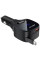 Автомобільний зарядний пристрій Acefast B17 PD30W+QC3.0 total 95W (1USB-A/1C) with retractable cable Type-C - Black - фото