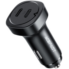 Автомобільний зарядний пристрій Acefast B2 PD36W+PD36W total 72W (2USB-C) - Black