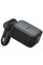 Автомобильное зарядное устройство Hoco Z67A Triunfar PD45W+QC3.0 total 60W with retractable cables (1USB-A/2C/1L) - Metal gray - фото