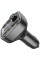 Автомобільний зарядний пристрій FM модулятор Borofone BC48 Broad 18W+QC3.0 (2USB-A/1C) - Black - фото