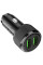 Автомобильное зарядное устройство Hoco NZ14 Guerrero QC3.0 18W total 38W (2USB-A) - Black - фото