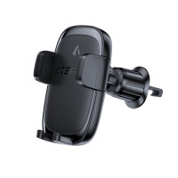 Автодержатель с Беспроводное зарядное устройство Acefast D48 Air Vent 15W - Black