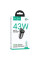 Автомобильное зарядное устройство Hoco NZ16A Rigorous 43W (1USB-A/1C) - Metal grey - фото