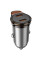 Автомобильное зарядное устройство Hoco NZ16B Rigorous PD45W (2USB-C) - Metal grey - фото