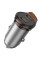 Автомобильное зарядное устройство Hoco NZ16B Rigorous PD45W (2USB-C) - Metal grey - фото