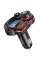 Автомобільний зарядний пристрій FM модулятор Hoco DFM01 Legend 20W+QC3.0 (2USB-A/1C) - Black - фото