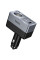 Автомобільний зарядний пристрій Hoco Z65A Smart cigarette lighter PD45W (1USB-A/2C) - Black - фото