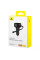 Автомобільний зарядний пристрій Baseus Enjoyment Pro PD60W+QC3.0 with retractable cable (1USB-A/1C) (C000578) - Cluster Black - фото