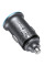 Автомобільний зарядний пристрій Acefast B15 PD20W+QC3.0 total 65W (1USB-A/1C) - Gray - фото