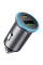 Автомобільний зарядний пристрій Acefast B15 PD20W+QC3.0 total 65W (1USB-A/1C) - Gray - фото