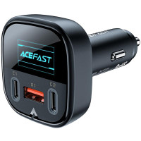 Автомобильное зарядное устройство Acefast B5 PD36W+QC4.0 total 101W (1USB-A/2C) - Black