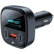 Автомобільний зарядний пристрій Acefast B5 PD36W+QC4.0 total 101W (1USB-A/2C) - Black