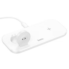 Беспроводное зарядное устройство Hoco CW65 North 3in1 - White