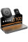 БЗП Hoco DWQ03 North 4in1 with alarm clock - Black - фото