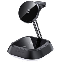 Беспроводное зарядное устройство Acefast E16 desktop 3-in-1 - Black