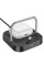 Беспроводное зарядное устройство Hoco CQ16B Astute 2in1 15W - Black - фото