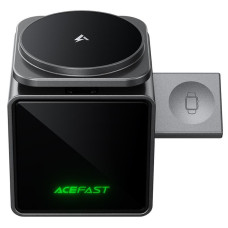 БЗП Acefast E34 desktop 3in1 15W - Gray