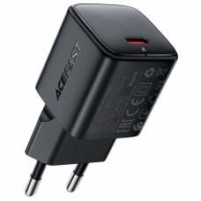 Мережевий зарядний пристрій Acefast A117 mini PD20W GaN (1USB-C) - Black