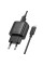 Мережевий зарядний пристрій Hoco C141A Smart 2.1A (2USB-A) + кабель USB to MicroUSB - Black - фото