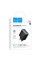Мережевий зарядний пристрій Hoco C160A Upgrade PD65W+QC3.0 (1USB-A/2C) - Black - фото