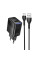 Мережевий зарядний пристрій Hoco CS111A Lounge PD22.5W (1USB-C) + кабель USB to Type-C - Black - фото