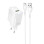 Мережевий зарядний пристрій Hoco CS111A Lounge PD22.5W (1USB-C) + кабель USB to Type-C - White