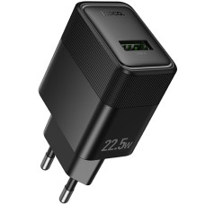 Мережевий зарядний пристрій Hoco CS111A Lounge PD22.5W (1USB-C) - Black