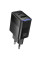 Мережевий зарядний пристрій Hoco CS112A Lounge PD30W+QC3.0 (1USB-A/1C) - Black - фото