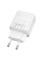 Мережевий зарядний пристрій Hoco CS112A Lounge PD30W+QC3.0 (1USB-A/1C) - White - фото