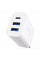 Сетевое зарядное устройство Proove Rapid 30W (2USB-A/1C) - White - фото