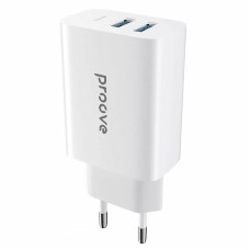 Сетевое зарядное устройство Proove Rapid 30W (2USB-A/1C) - White