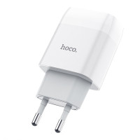 Сетевое зарядное устройство Hoco C73A Glorious 2.4A (2USB-A) - Белый