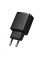 Мережевий зарядний пристрій Baseus Compact Quick Charger 20W QC+PD (1USB-A/1C) (CCXJ-B) - Black - фото