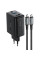 Мережевий зарядний пристрій Acefast A17 PD65W GaN (1USB-A/1C/1HDMI) + кабель Type-C to Type-C - Black - фото
