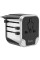 Мережевий зарядний пристрій Hoco AC5 Level 2USB+Socket - Black - фото