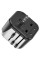 Мережевий зарядний пристрій Hoco AC5 Level 2USB+Socket - Black - фото